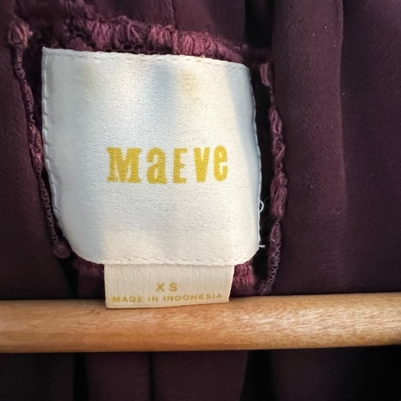 Anthropologie | Maeve | Women’s | Ingrid Velvet Swing Tunic Mini | Dress | XS - Picture 4 of 5